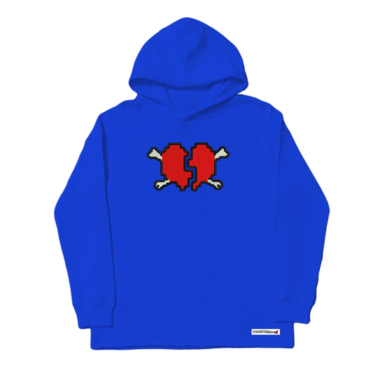 HEART BREAKA BLUE LOGO HOODIE